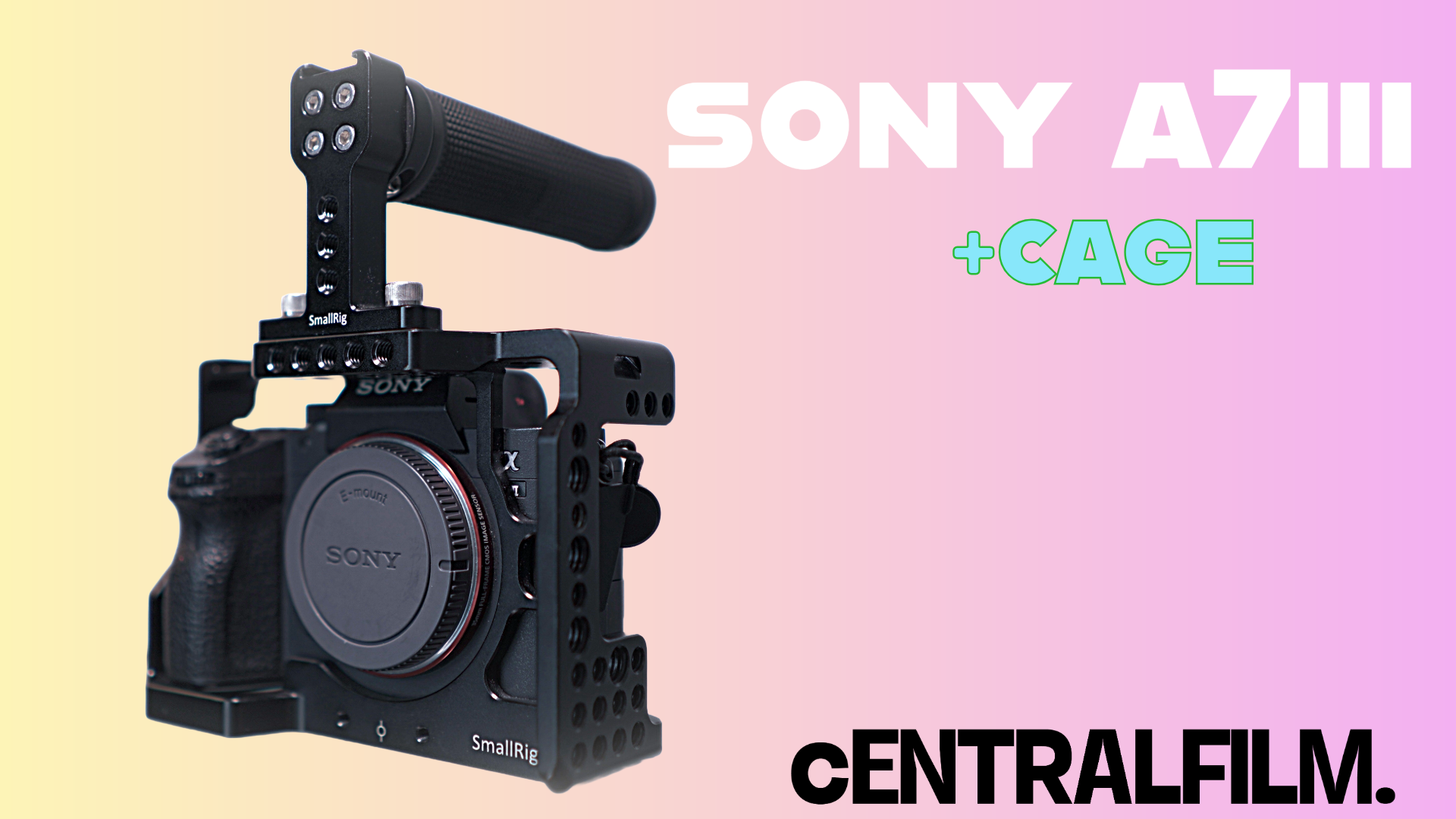 Sony a7iii + cage 