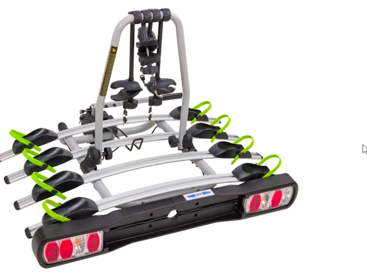 Cykel holder til 4 cykler