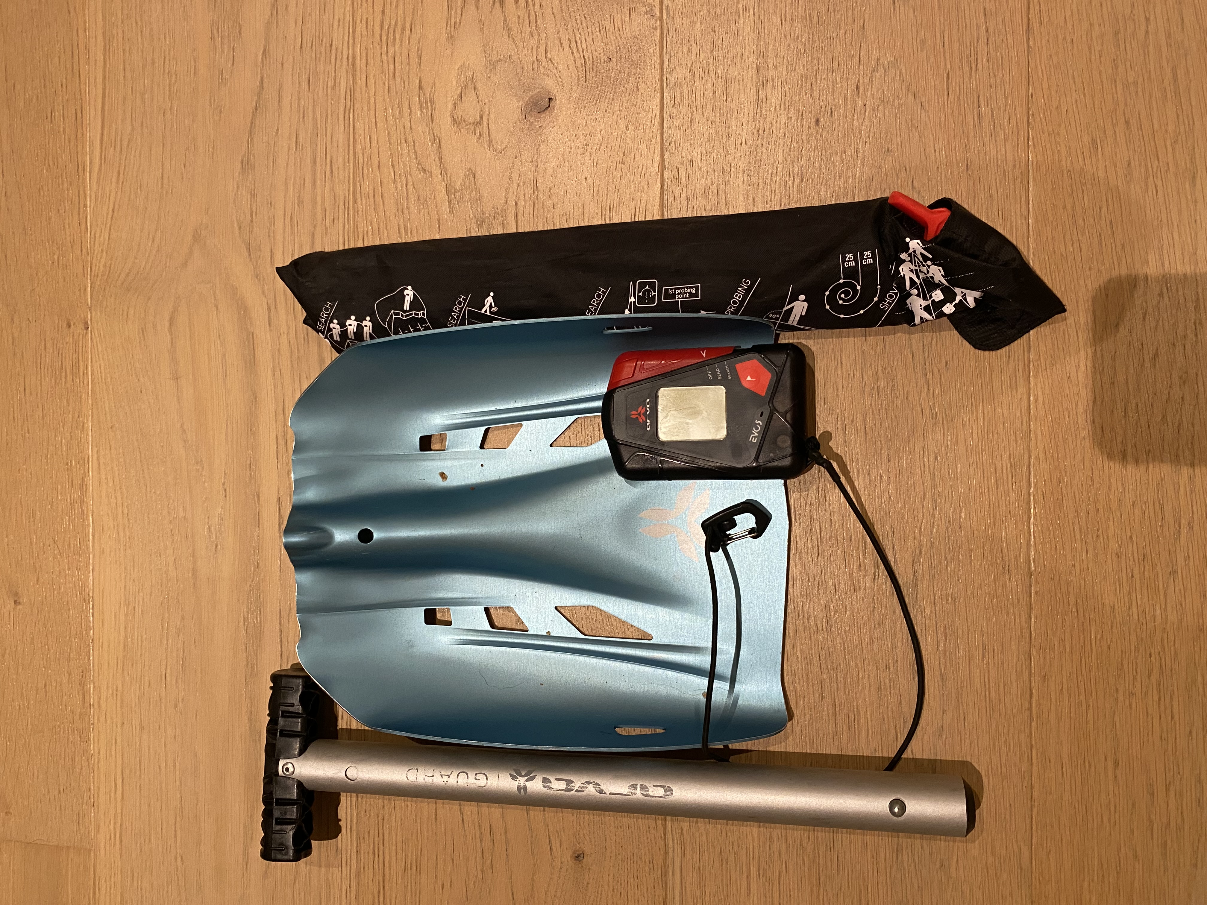 Skredpakke leies ut: arva evo5