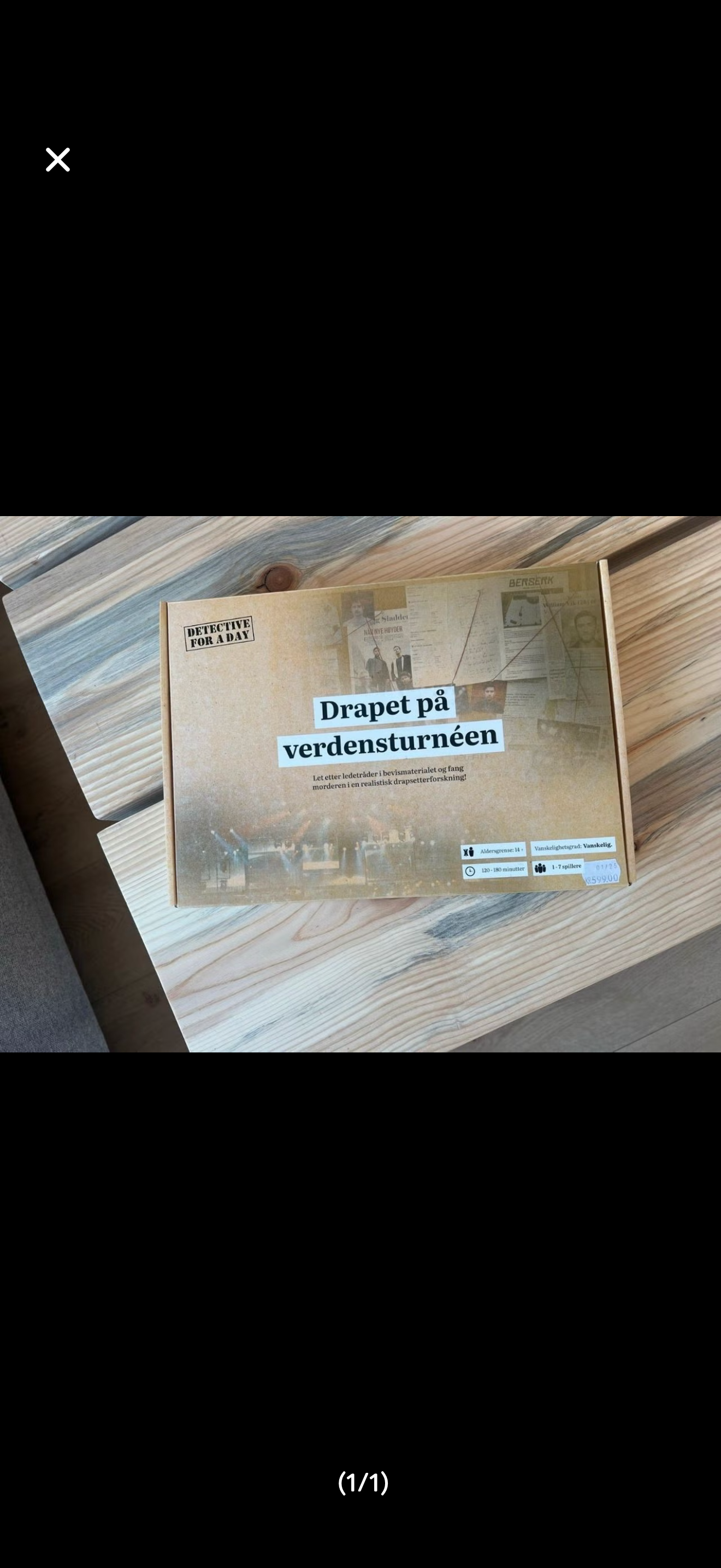 Bislett - drapet på verdensturnéen (detective for a day)
