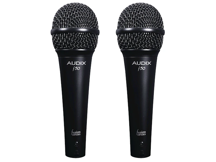 2x audix f50s håndholdt mikrofon
