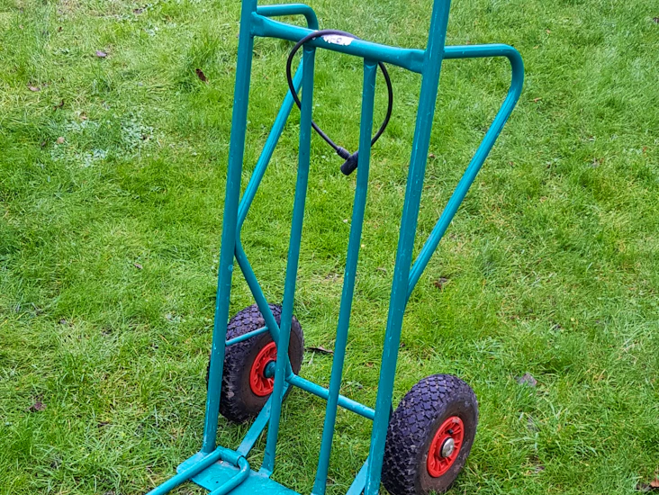 Säckakärra magasinkärra pirra