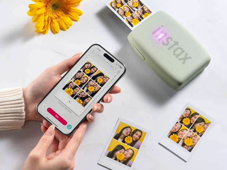 Instax mini - fotoskrivare direkt via mobilen