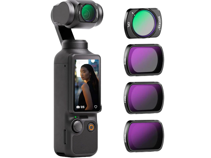 Dji osmo pocket 3 with nd & polarising filter