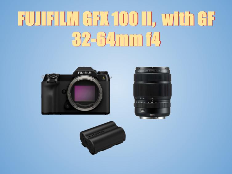 Fujifilm gfx 100 ii,  with gf 32-64mm f4