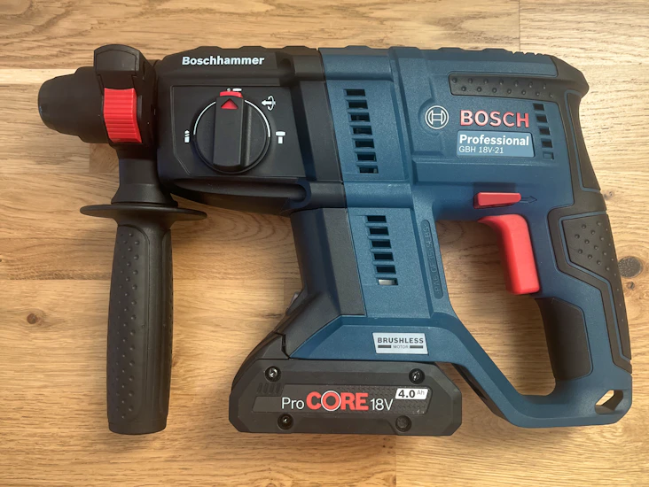 Borrhammare bosch proffesional gbh 18v-21
