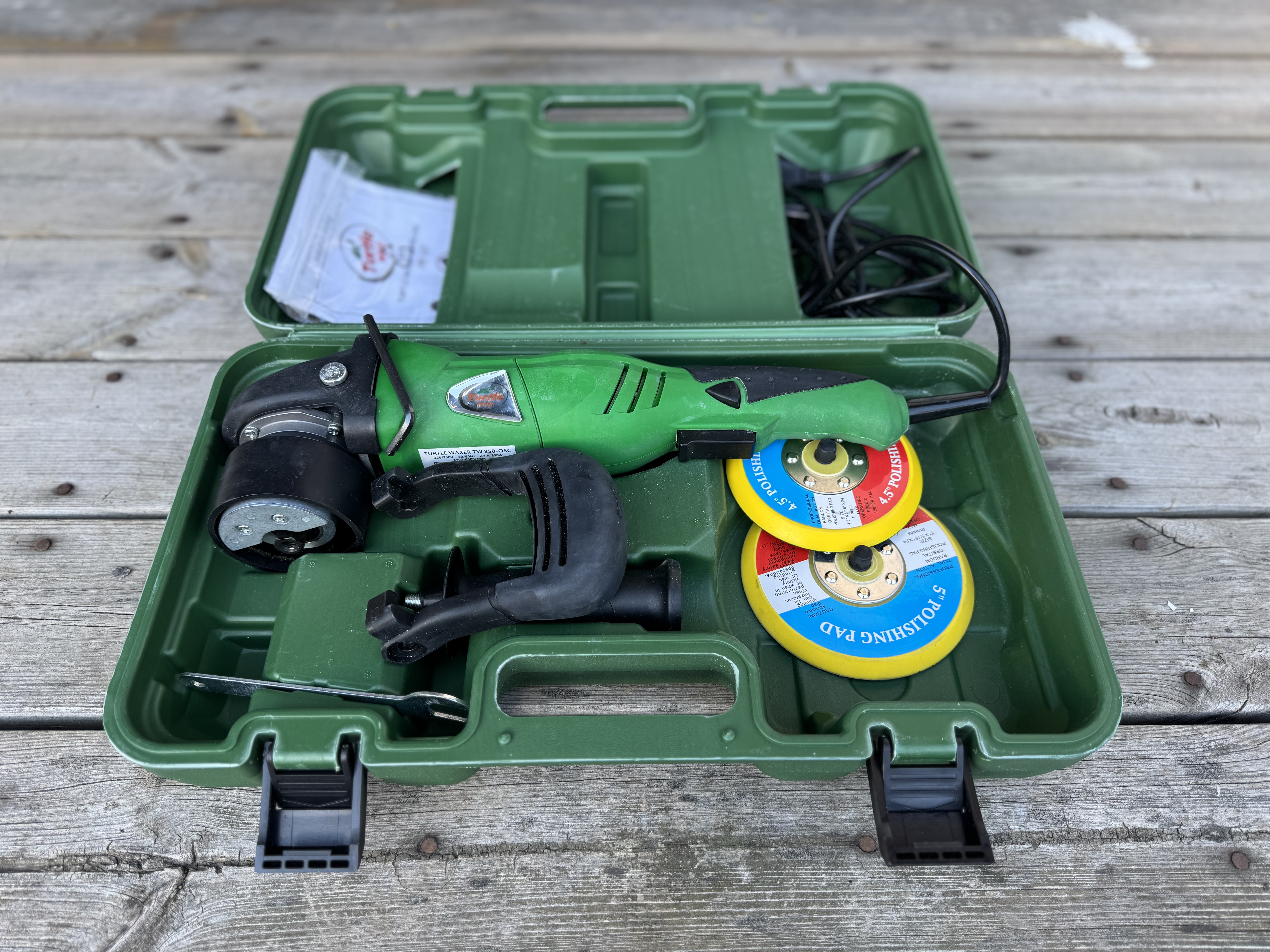 Polermaskin turtle wax