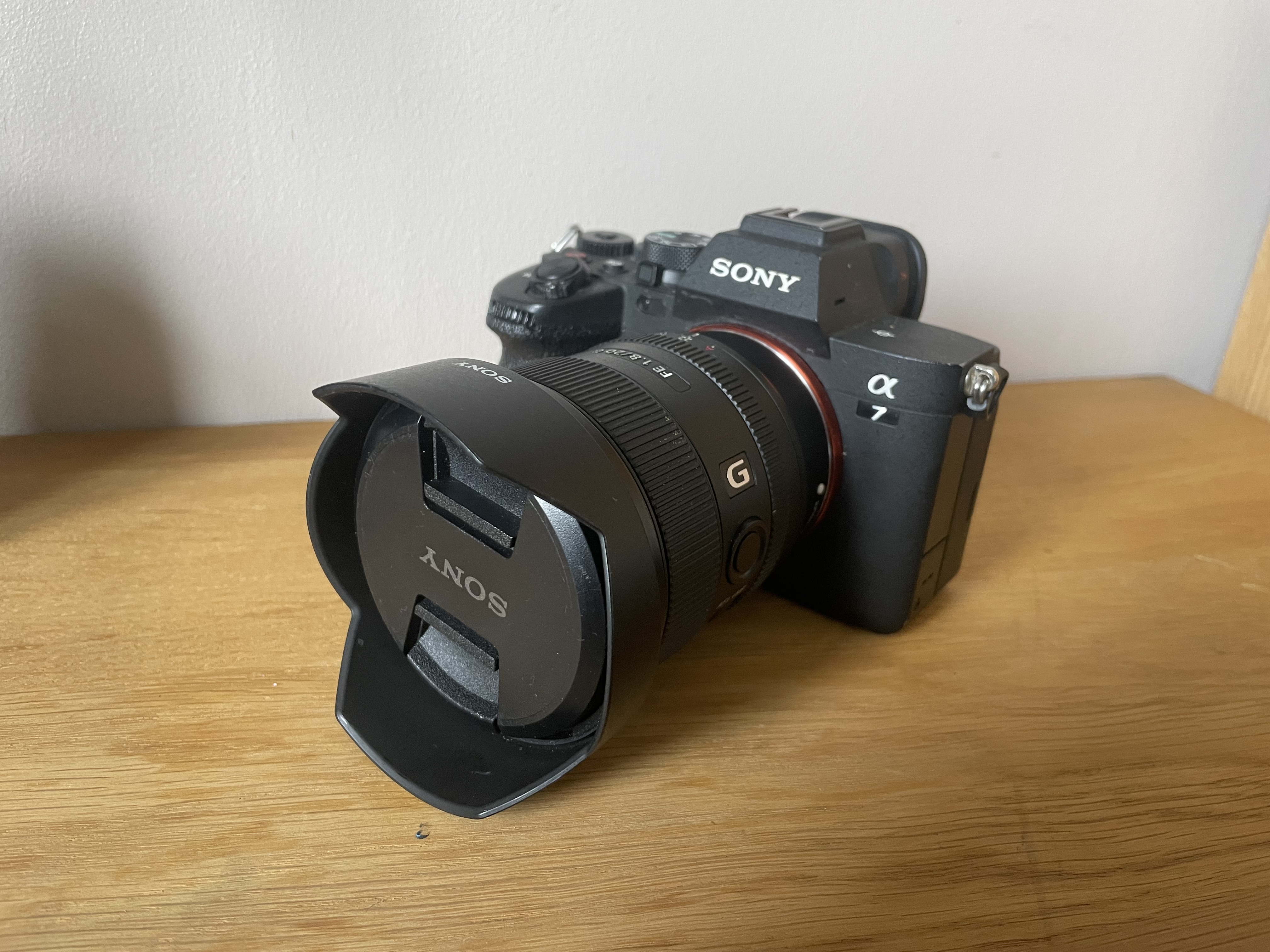 Sony a7iv + sony 20mm 1.8 g 