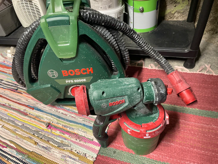 Färgspruta, el 1200w