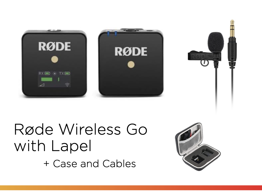 Rode wireless go and lapel