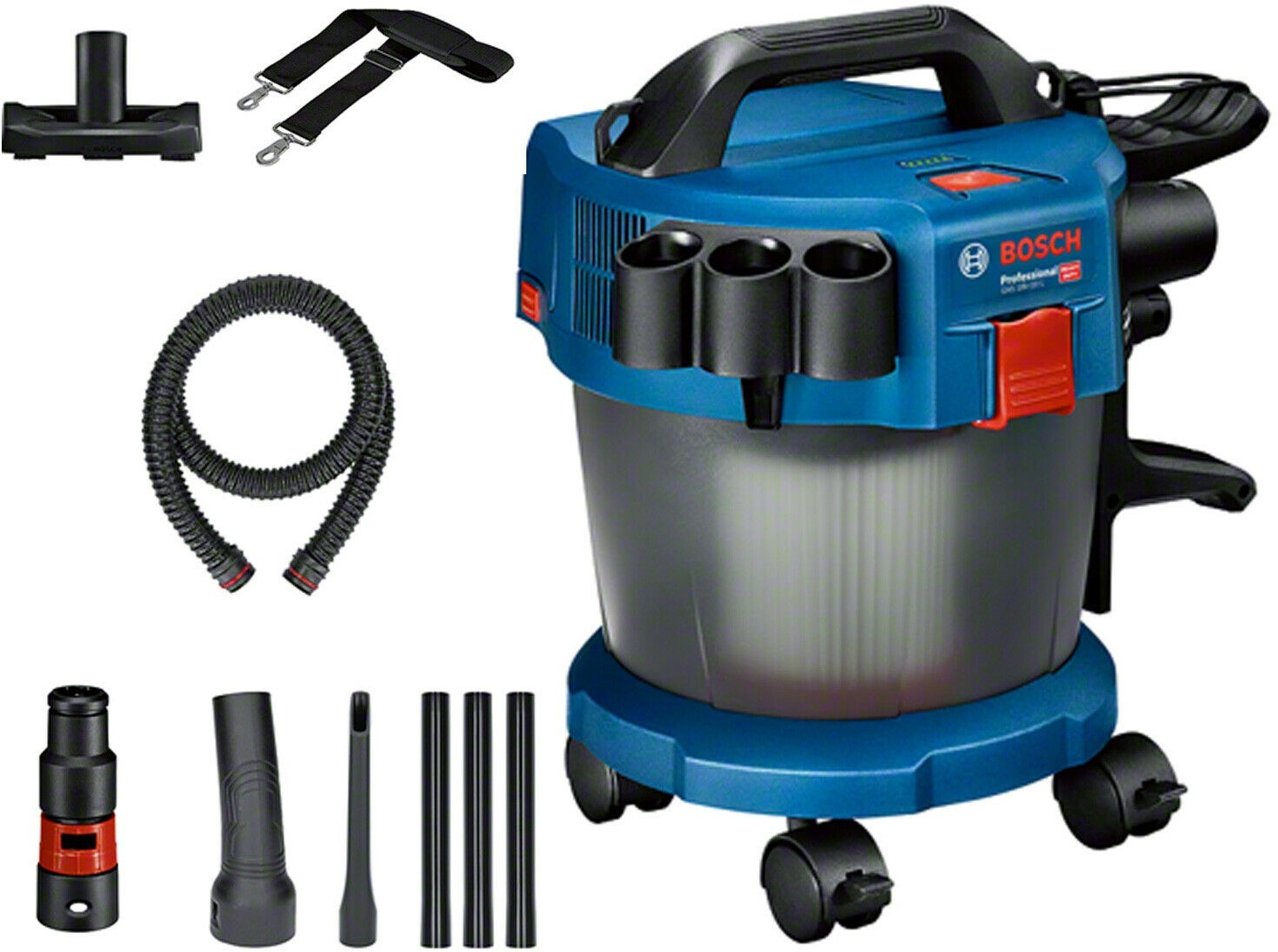Batteridrevet grovstøvsuger, bosch gas 18v-10 l