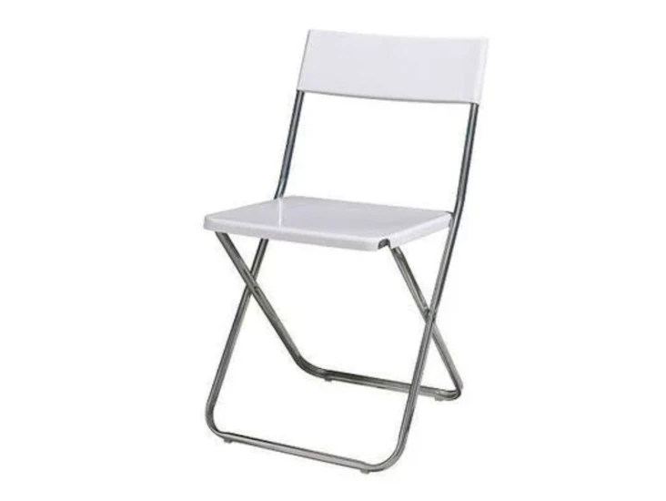 Klappstolar 1-86 st vita