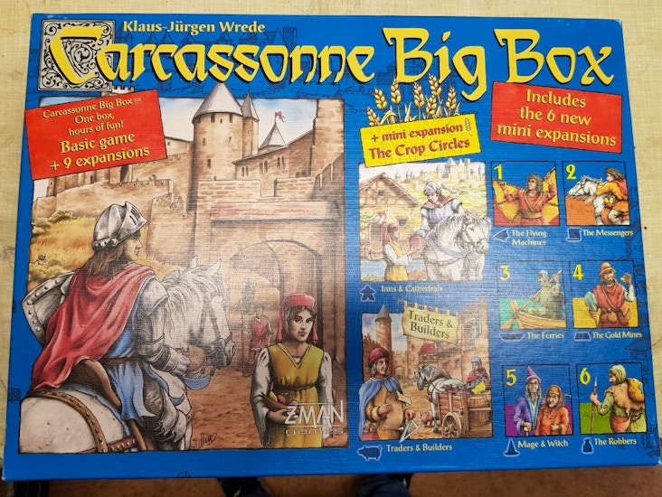 Carcassonne big box (english manual)