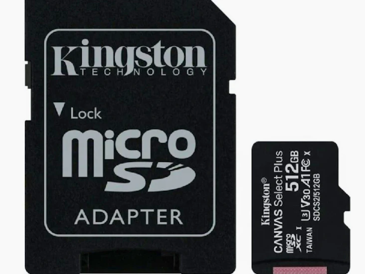 Minneskort 512 gb sdhc för kamera mobil gopro