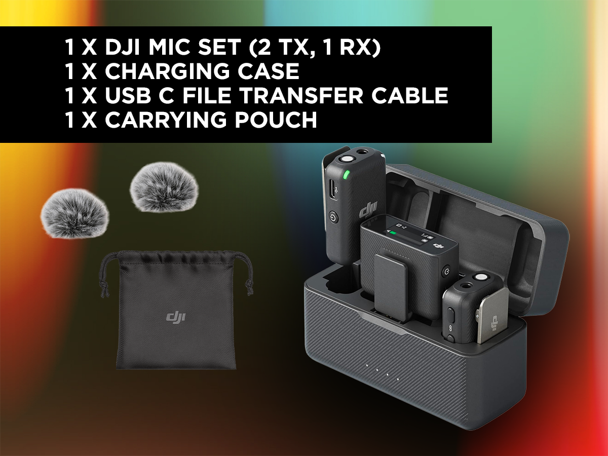 Dji mic - clip microphone set