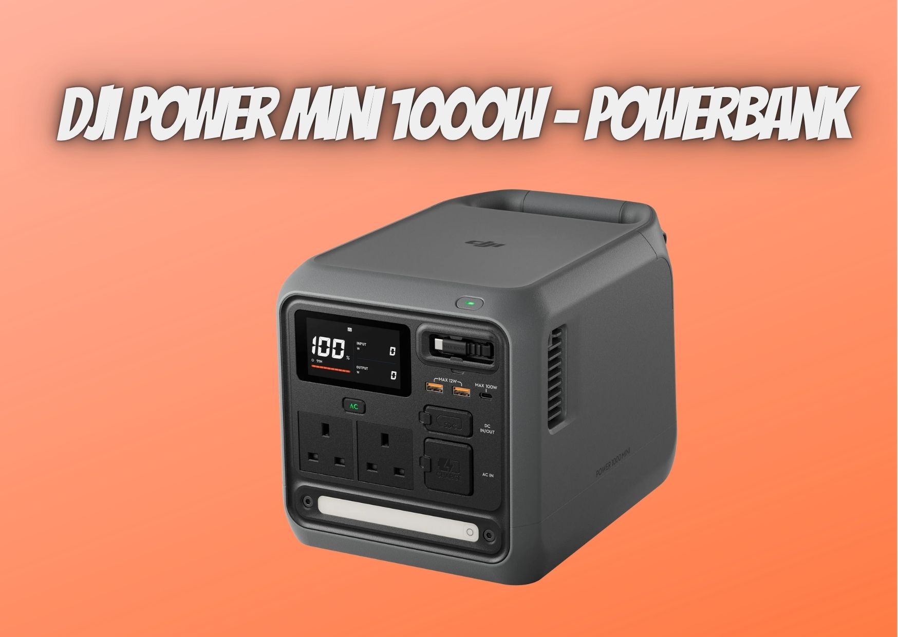 Dji power mini 1000w - powerbank