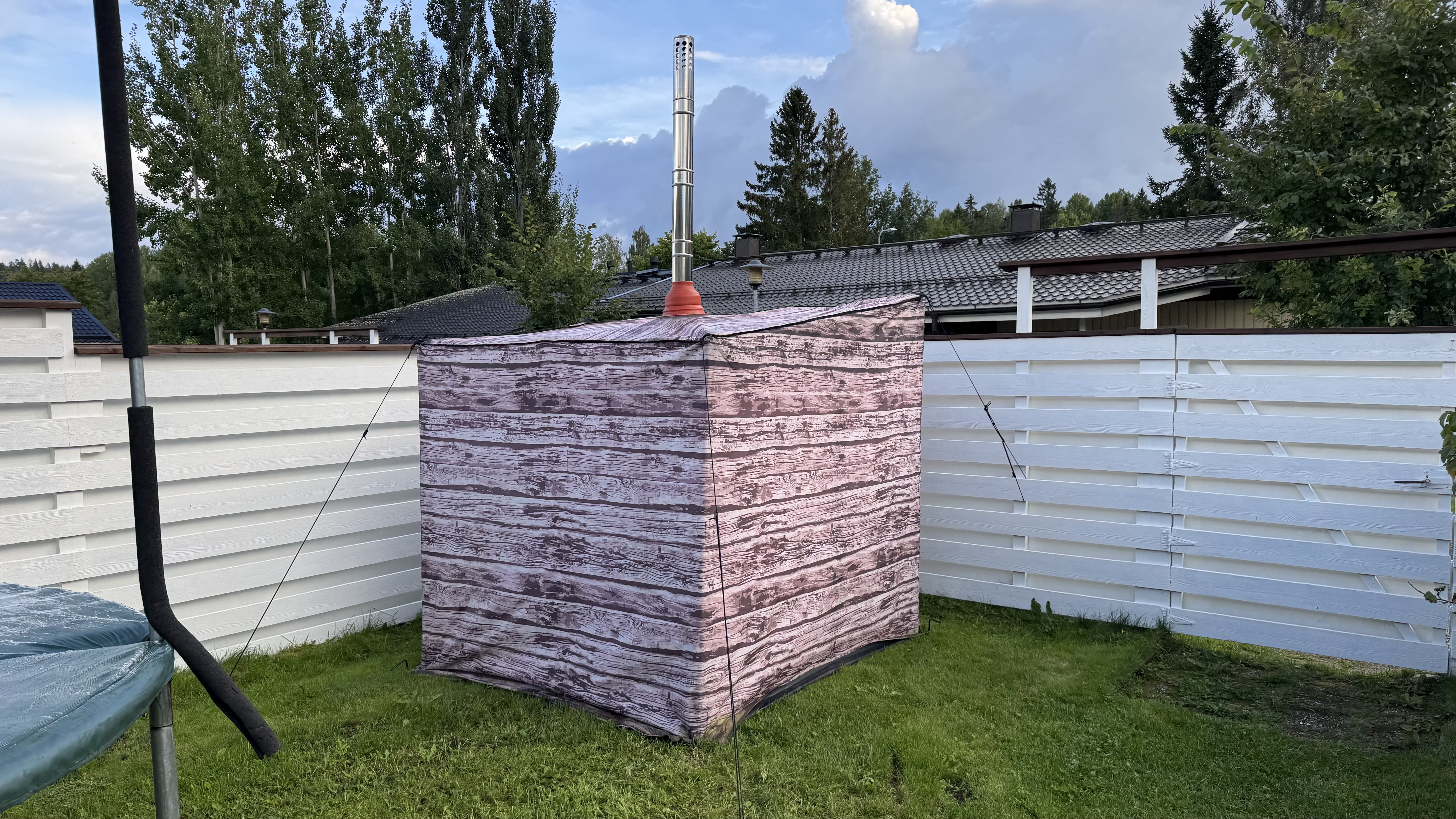 Sawu telttasauna  ja kiuas 