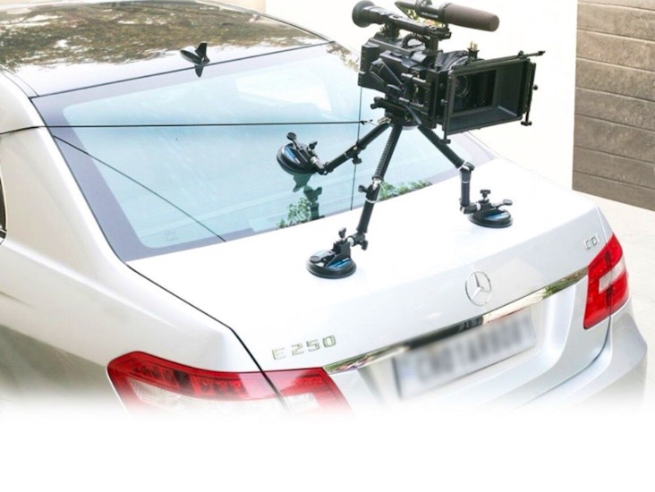 Bilrigg stativ - camtree gripper campod suction