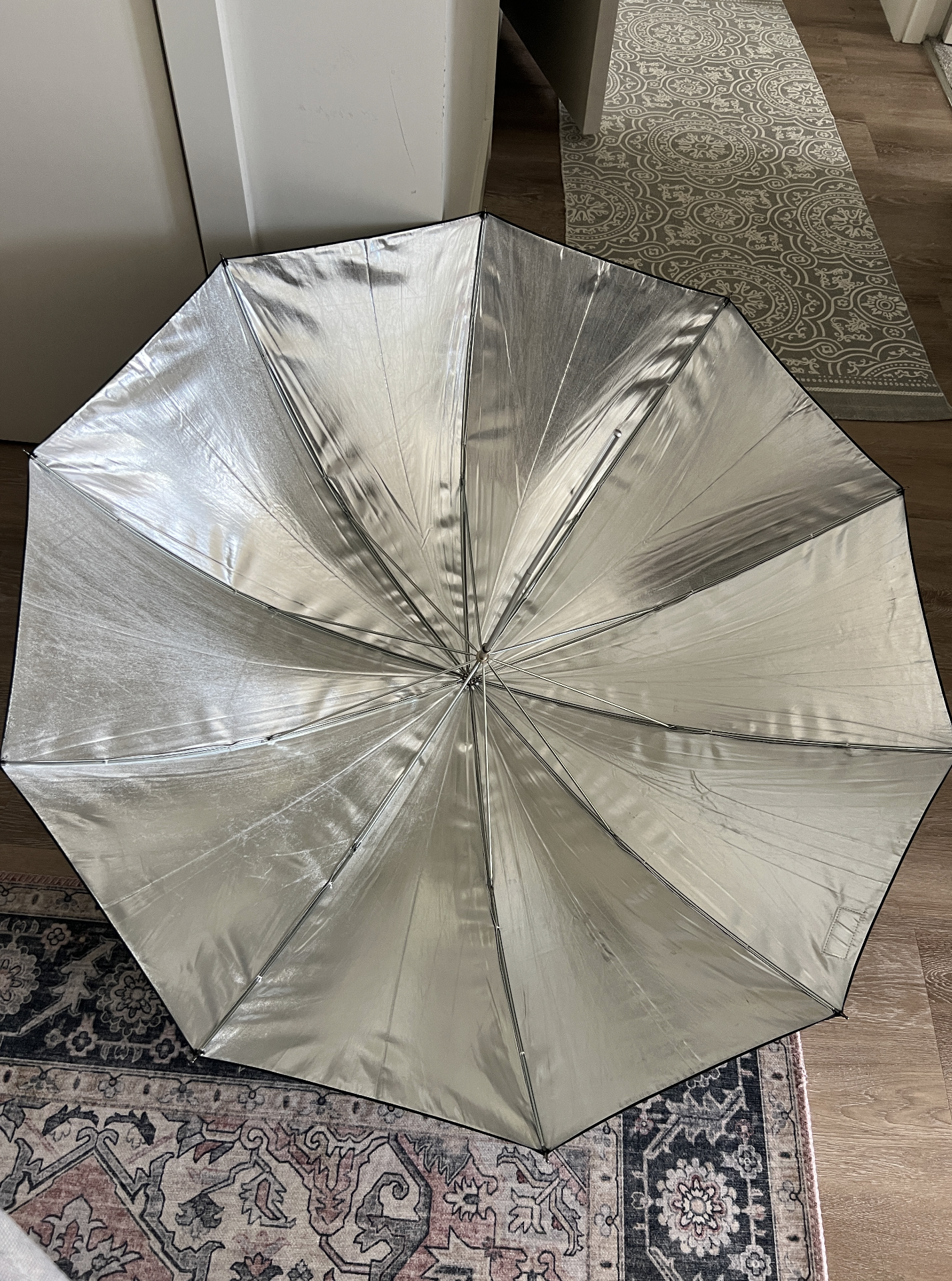 Silver umbrella - 11cm