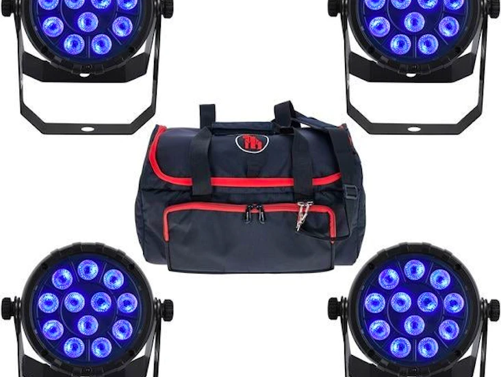 Eventbelysning med rgb-färgblandning (paket #2)