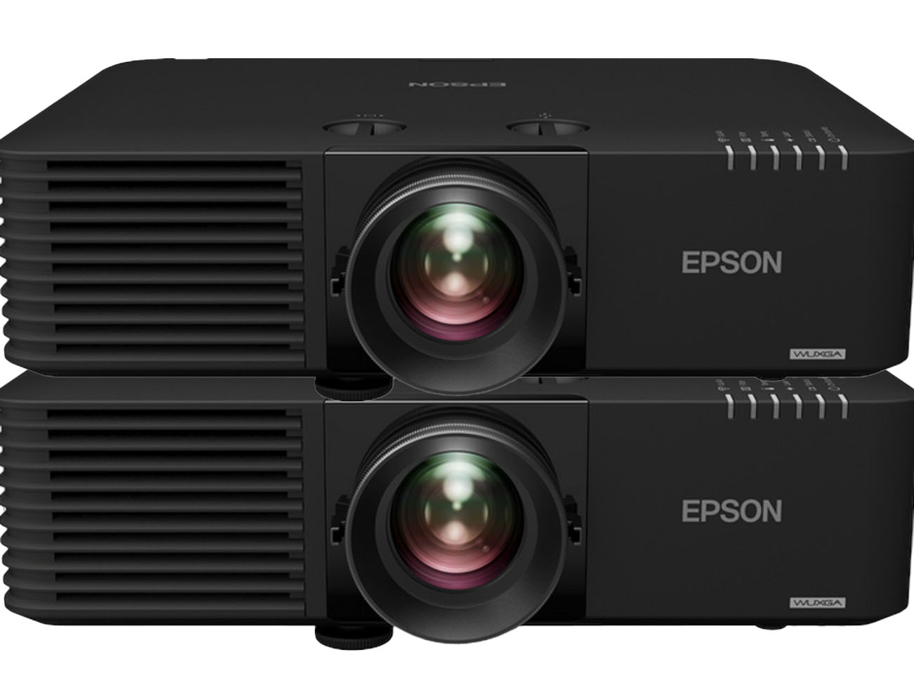 14,000 lumen laser projector 2 x epson eb-l735u
