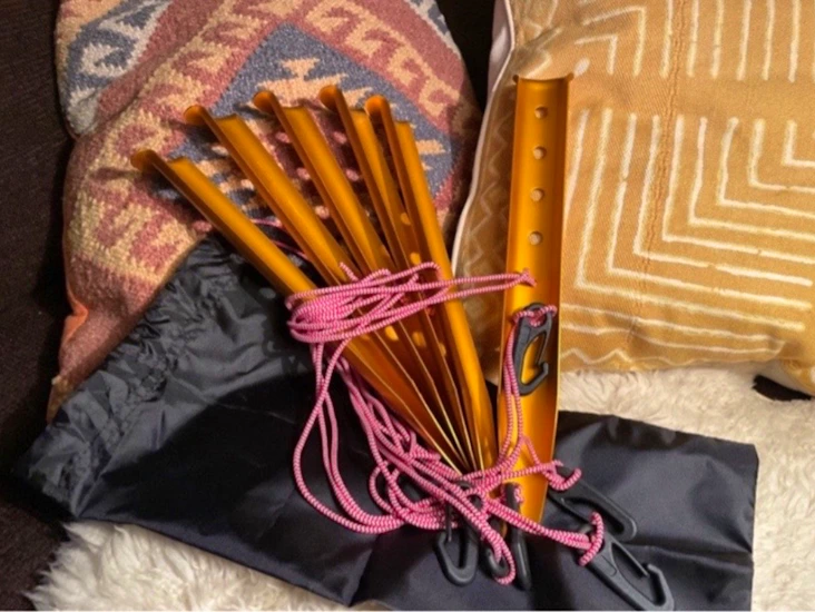 Tältpinnar snö/sand #4