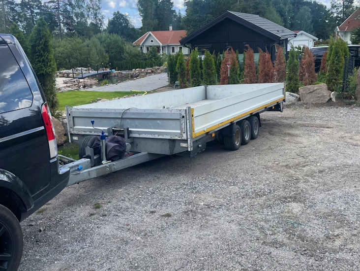 3500kg stort multisläp - lastvikt 2700kg