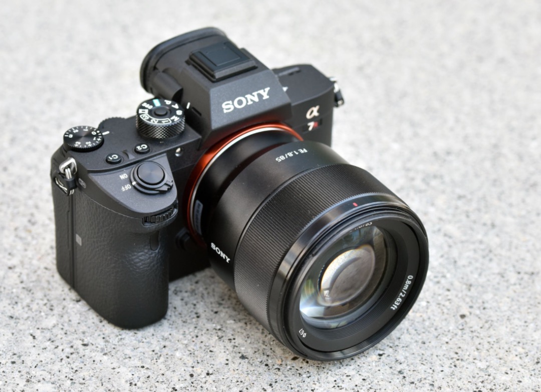 Sony a7r iii med objektiv