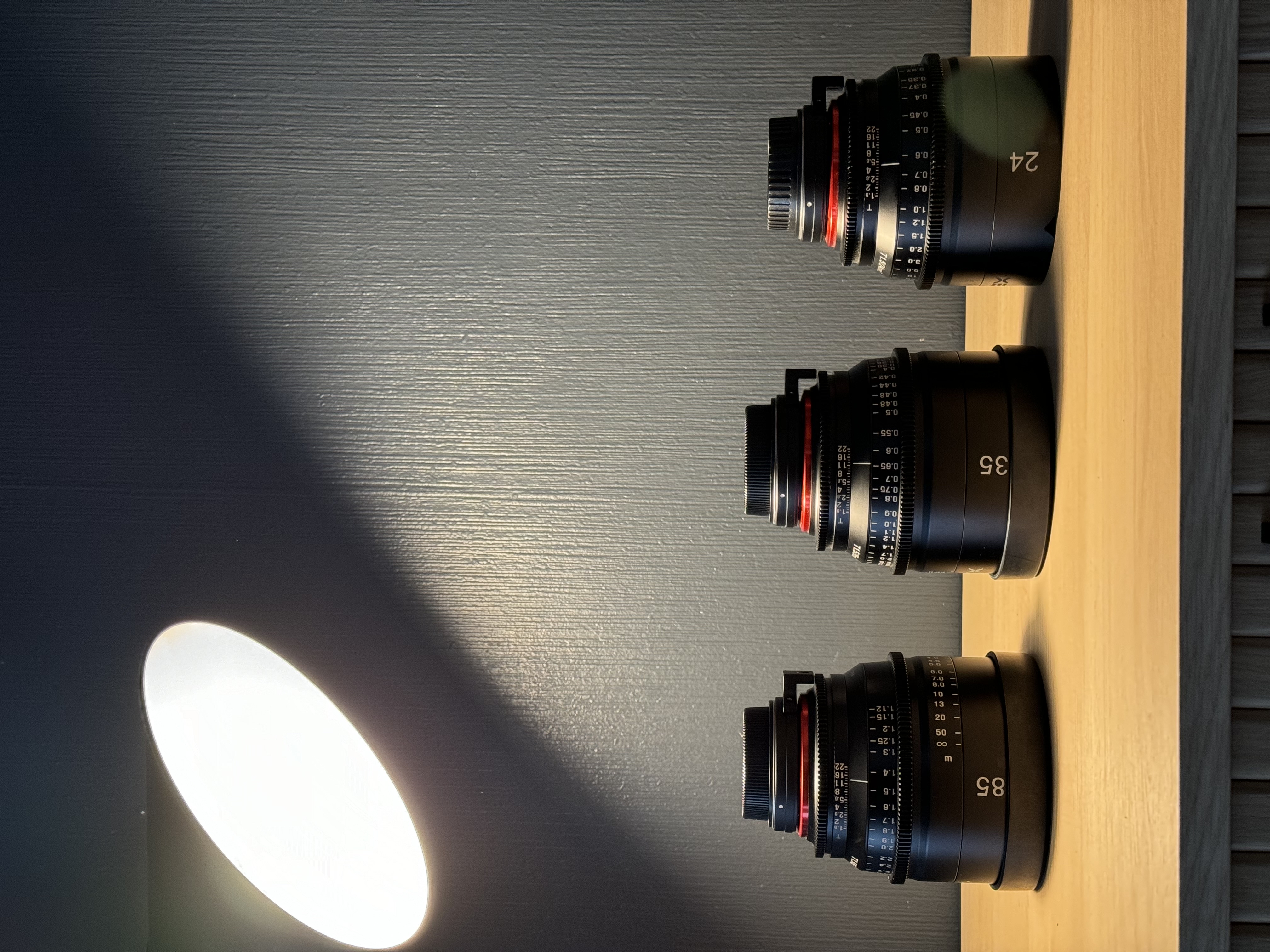 Xeen cine still lenses 