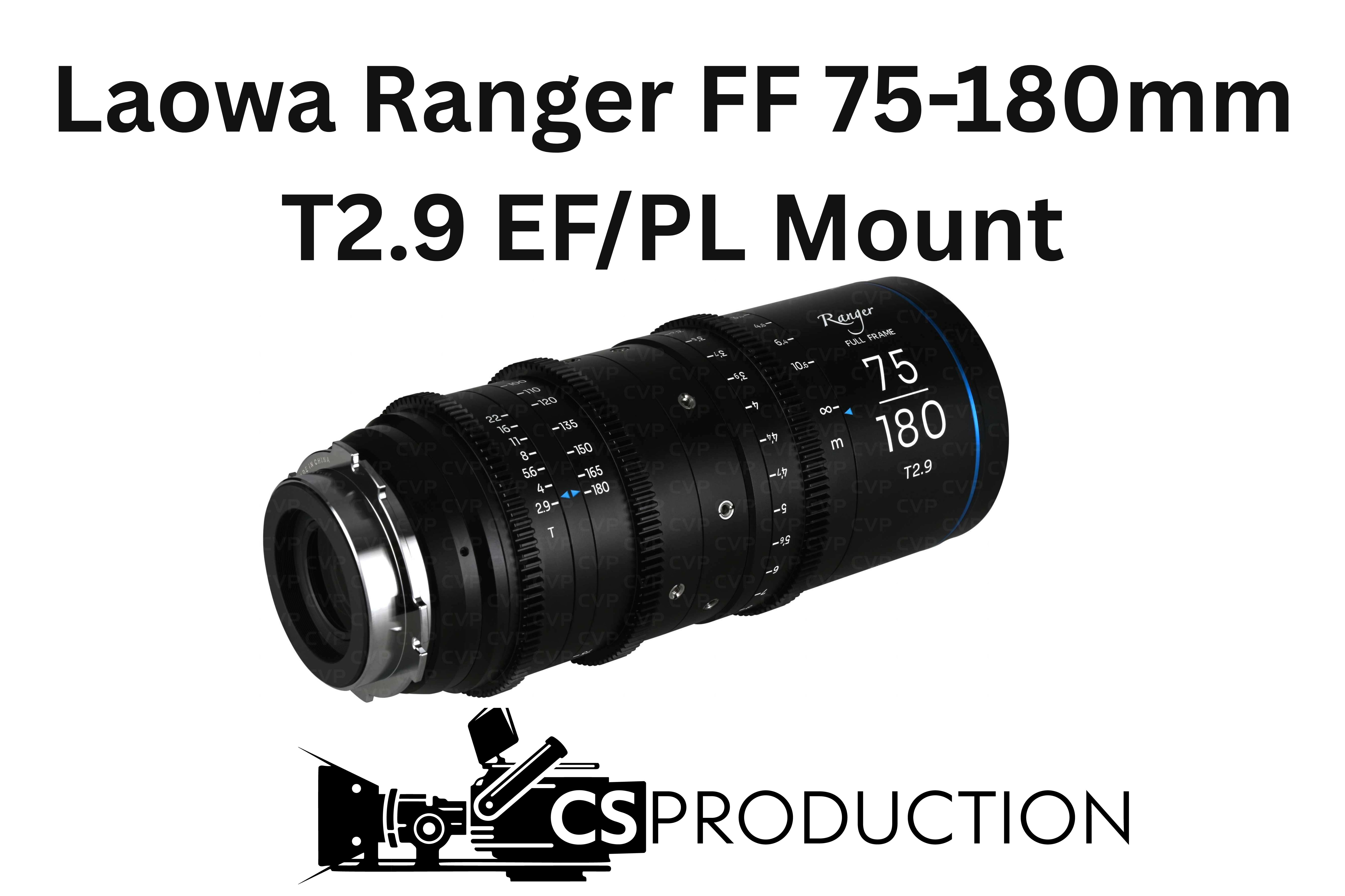 Laowa ranger ff 75-180mm t2.9 pl/ef mount