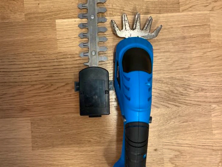 Häcksax multitrimmer batteridriven