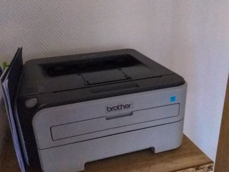 Brother laserskrivare svart/vit