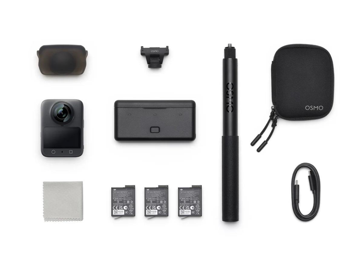 Dji osmo 8k 360 adventure combo