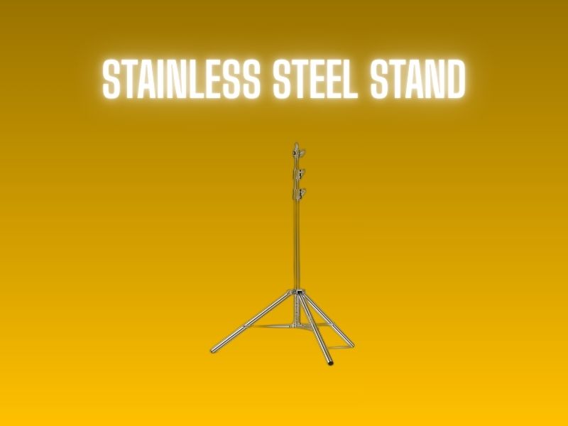 Stainless steel light stand