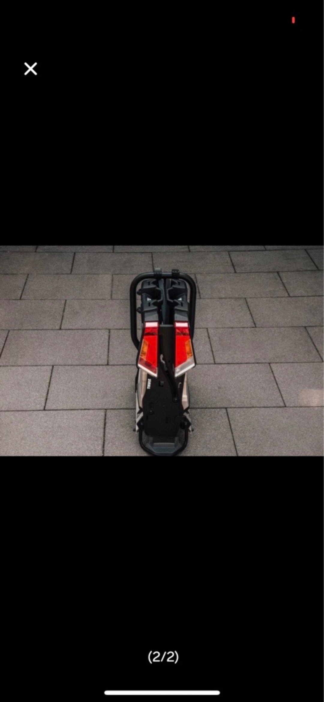 Thule easyfold xt - sykkelstativ til leie