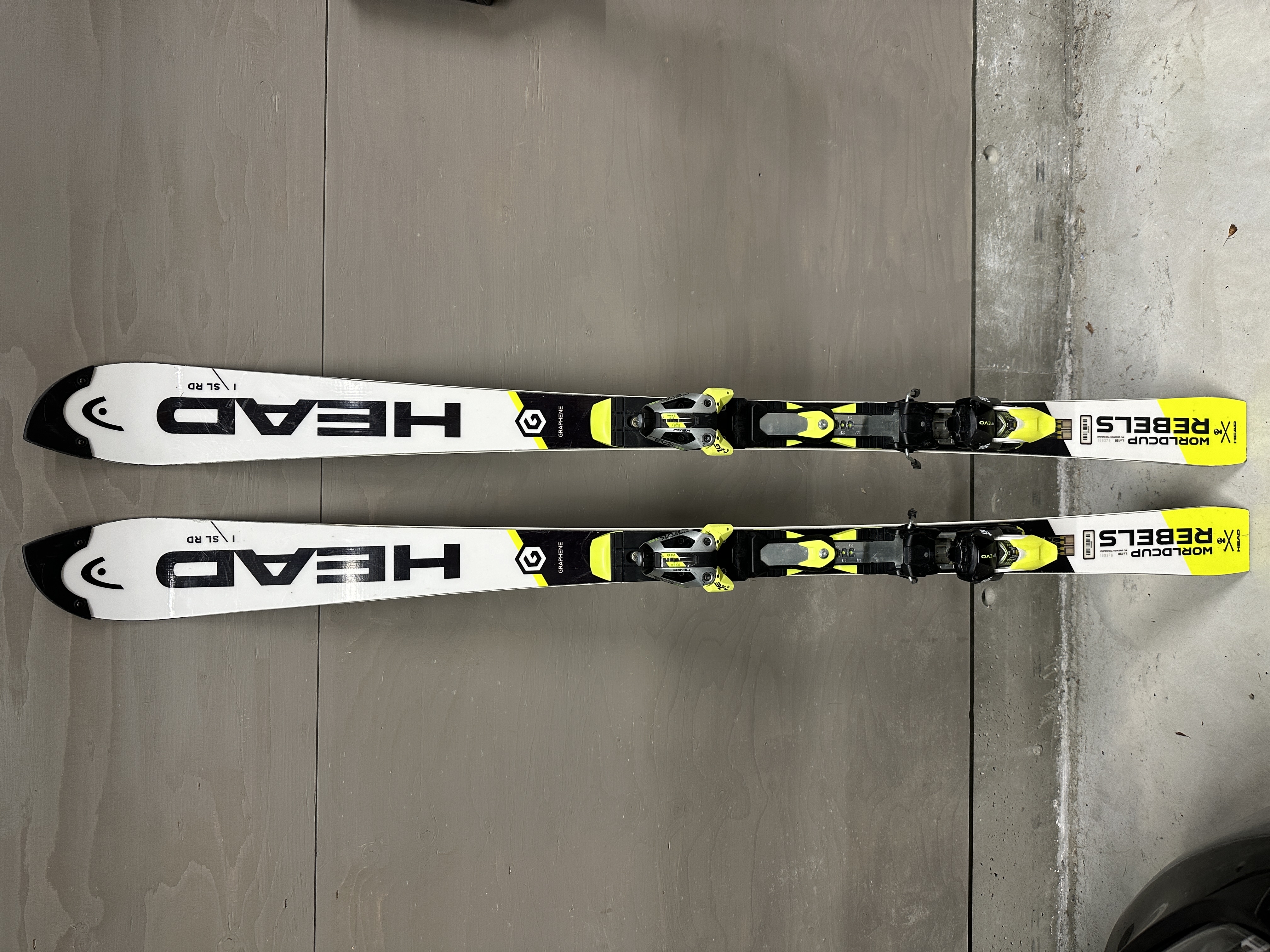 Head 158cm world cup rebels ski