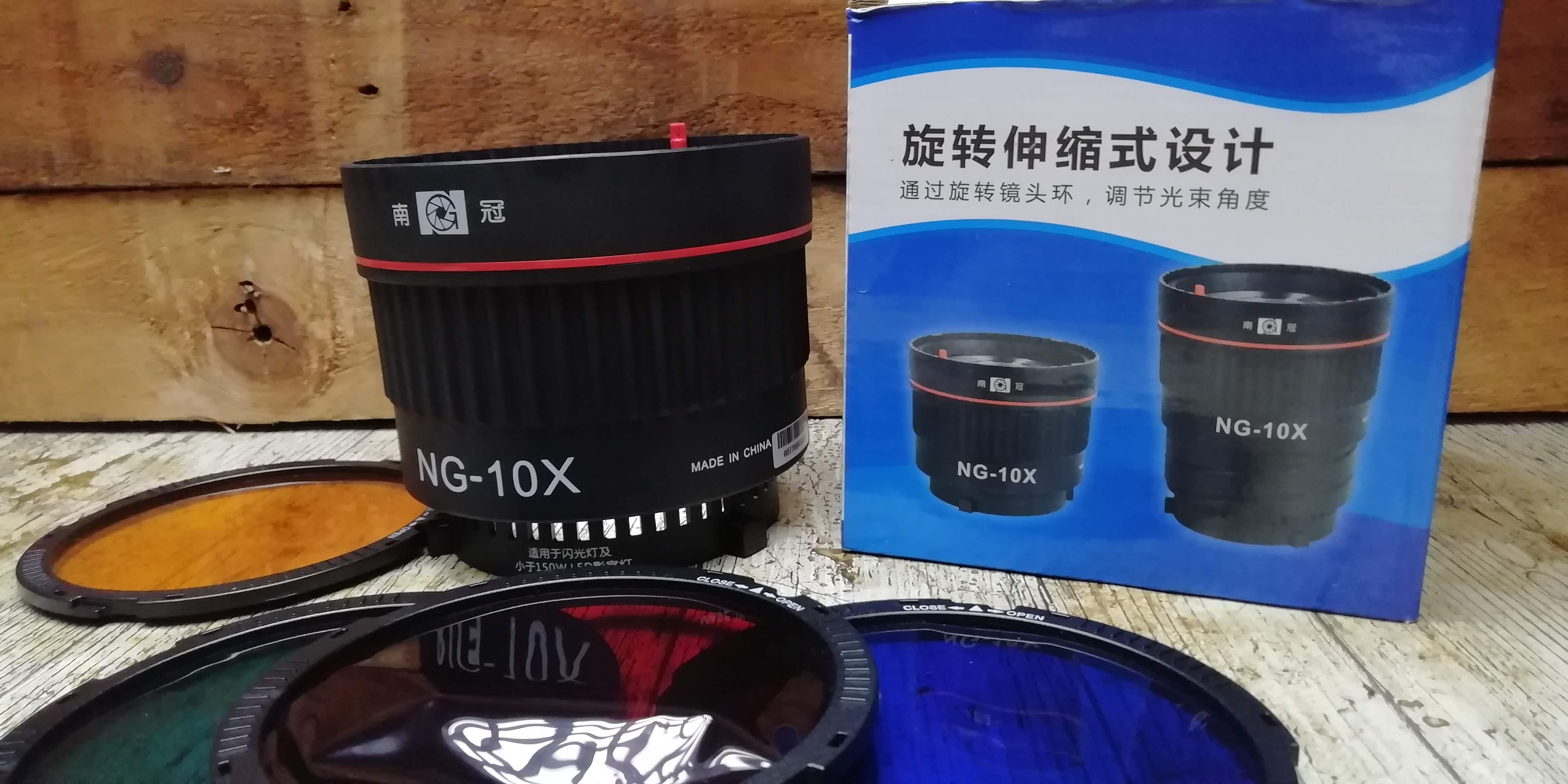 Fresnel lens with gels