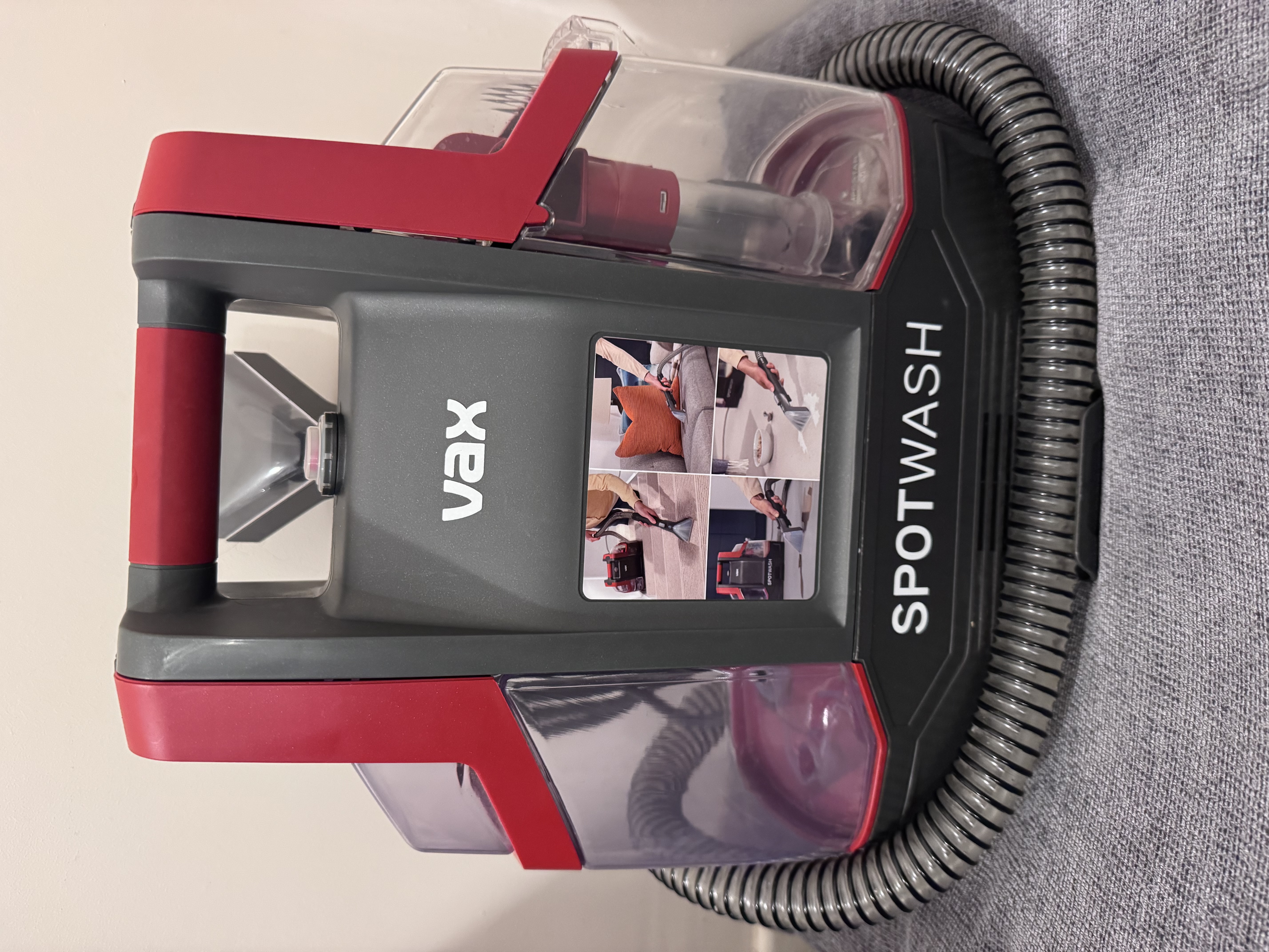 Vax spotwash carpet & upholstery cleaner – stain, pet accident & end of tenancy