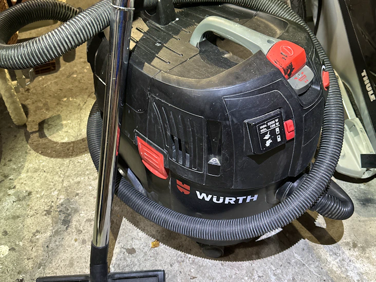 Wurth støvsuger leies ut