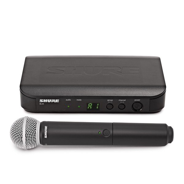 Shure blx24/sm58-k3e handheld wireless microphone system