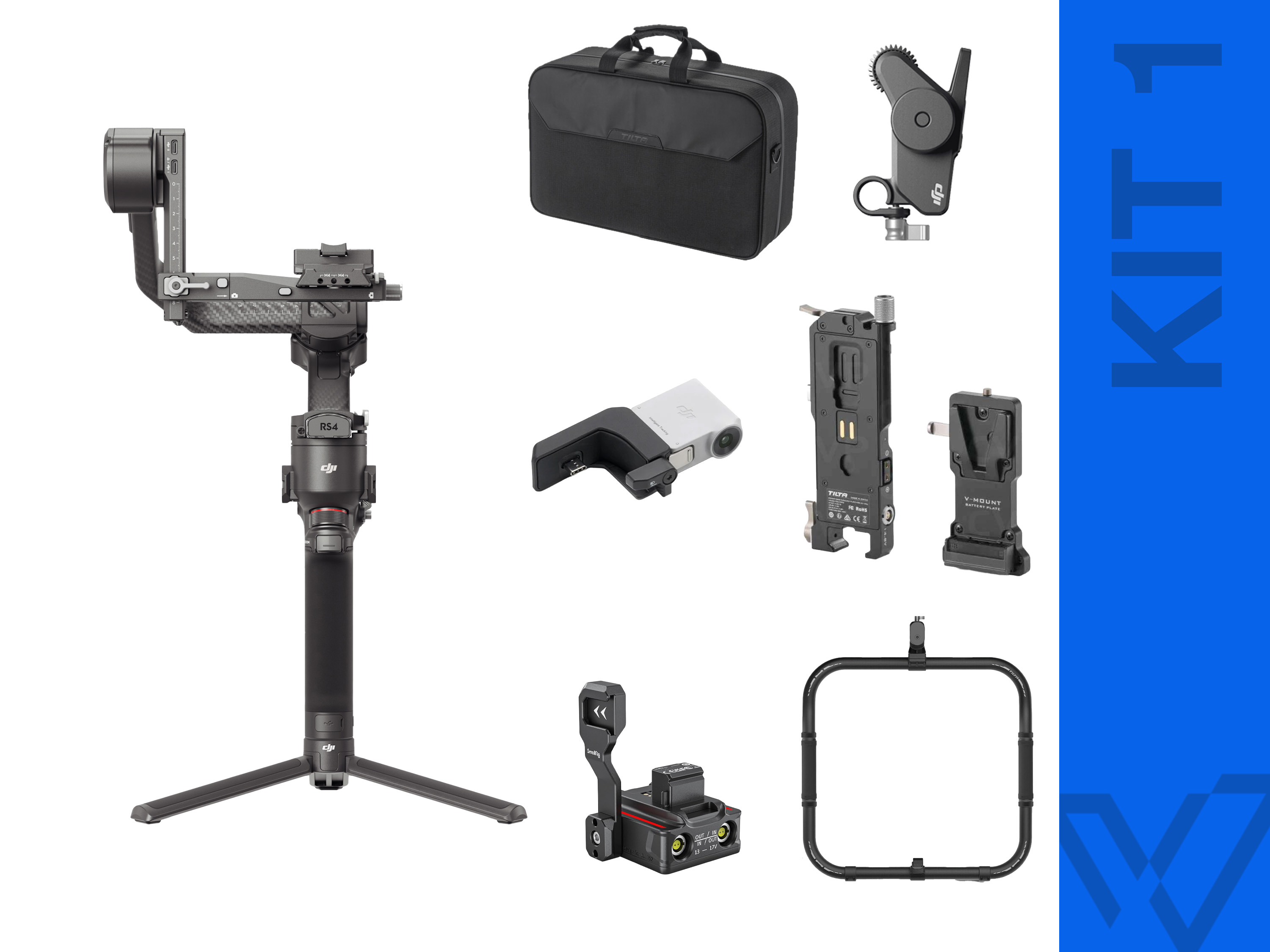 Dji rs4 pro combo kit
