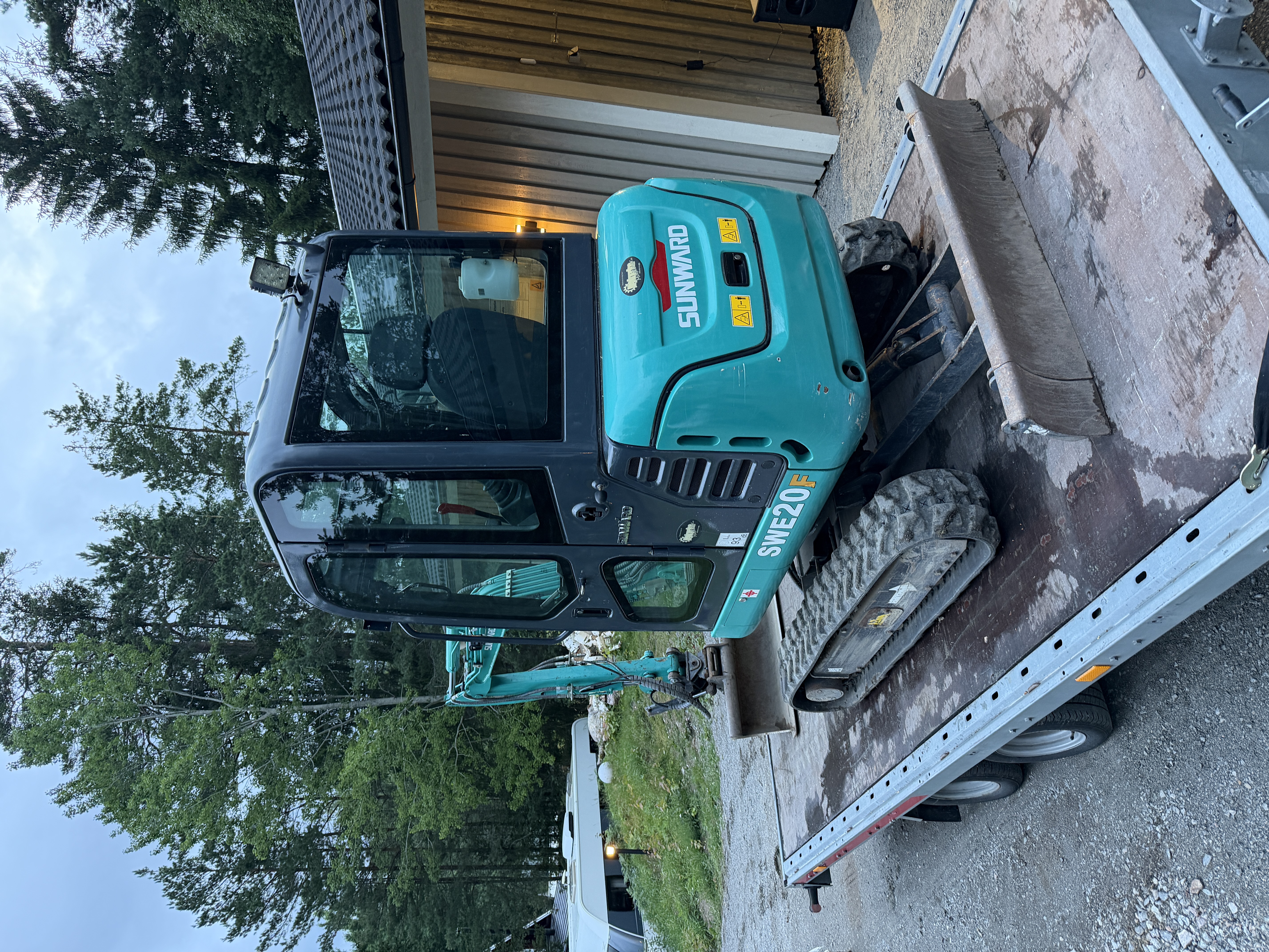 2t grävmaskin 