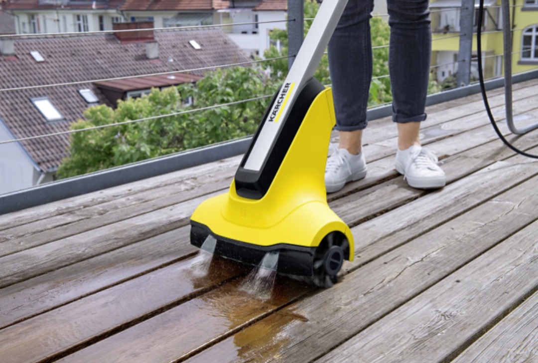 Terrasstvätt kärcher t-cleaner pcl4 sten+trä