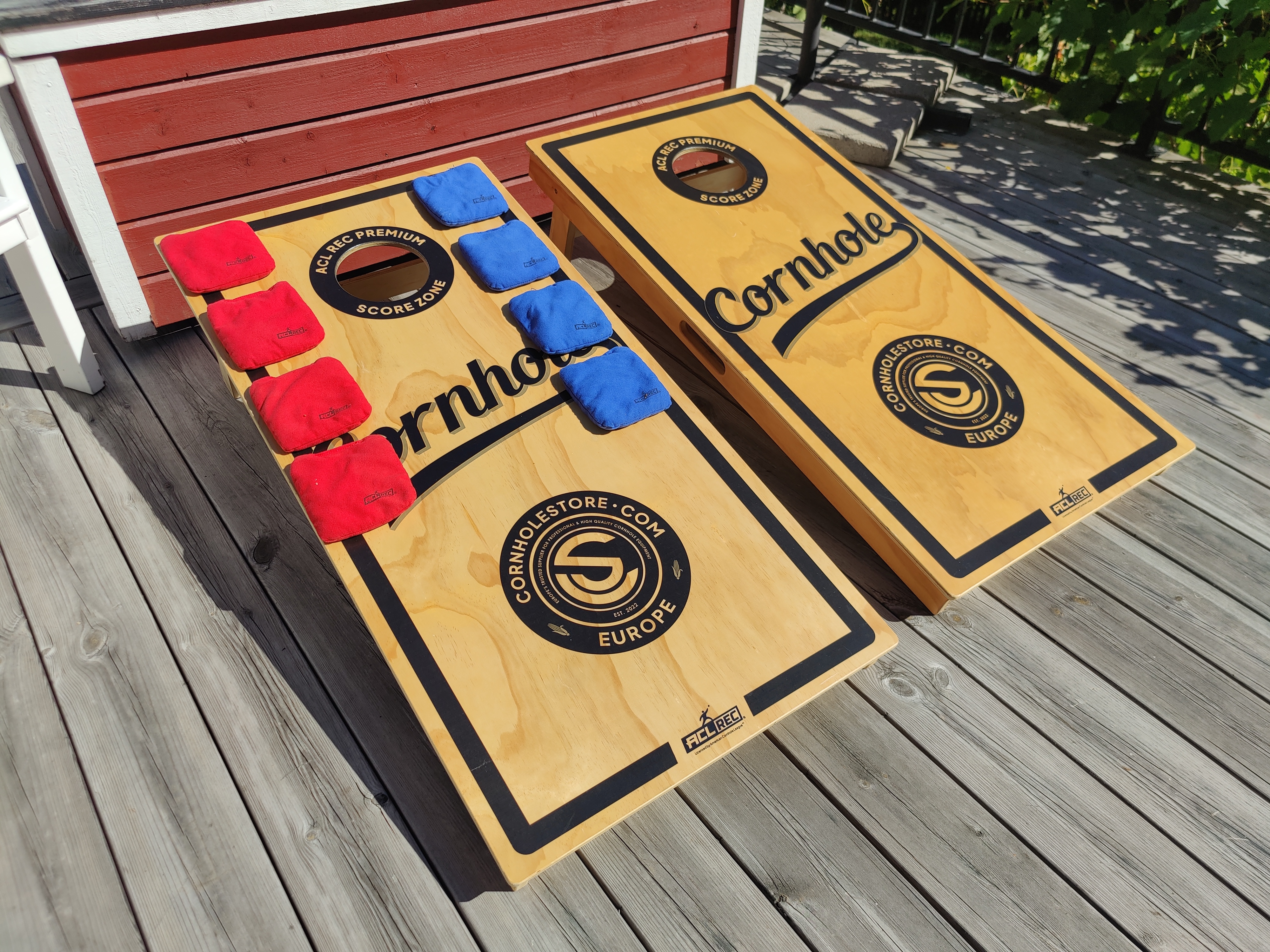 Trädgårdsspel - cornhole 