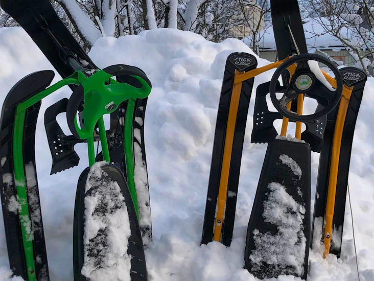 Stiga snowracers rattkjelker i tromsø