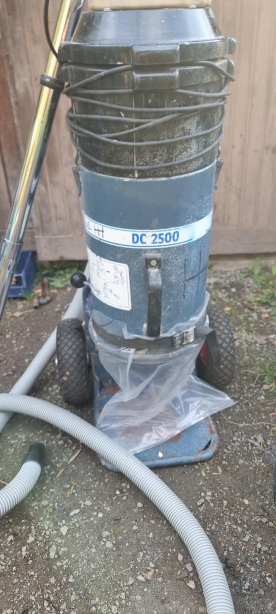 Grovdammsugare/ stoftavskiljare /dustcontrol