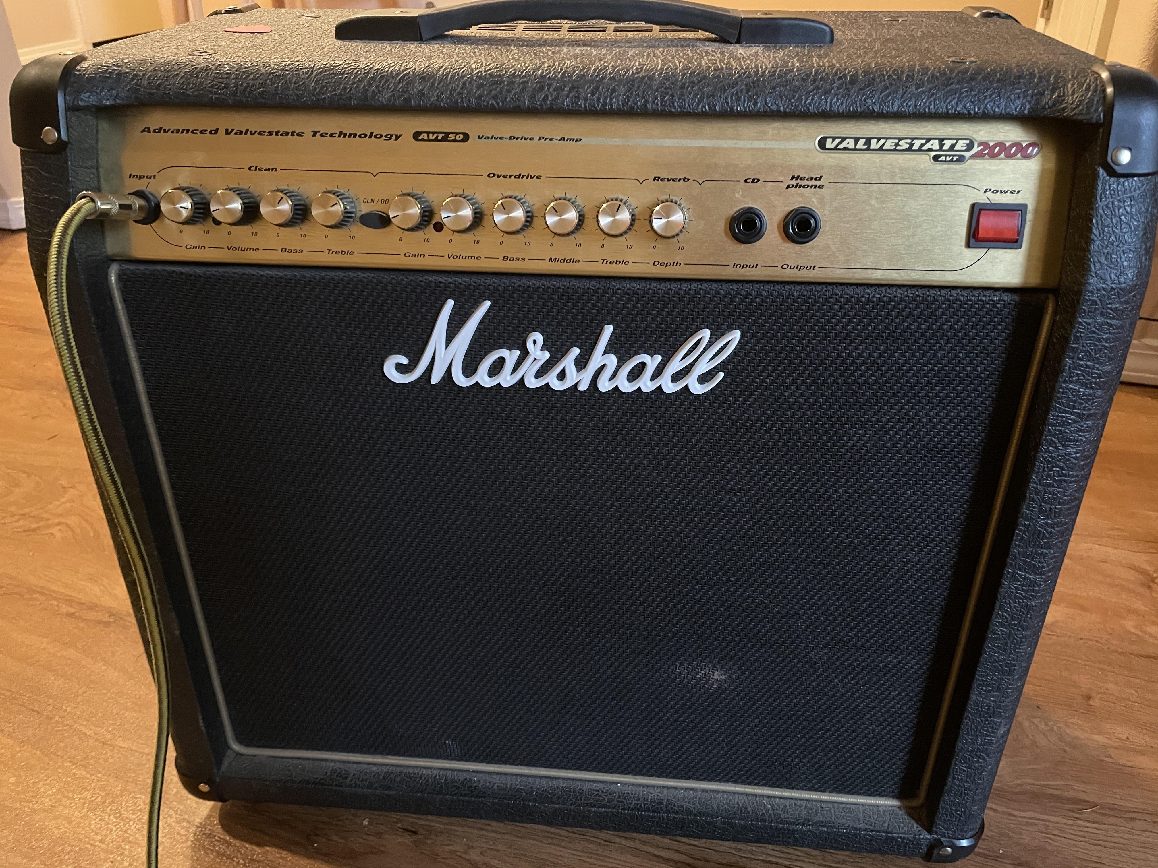 ## 🎸 marshall valvestate 2000 avt50 – 50w hybrid guitar combo amp