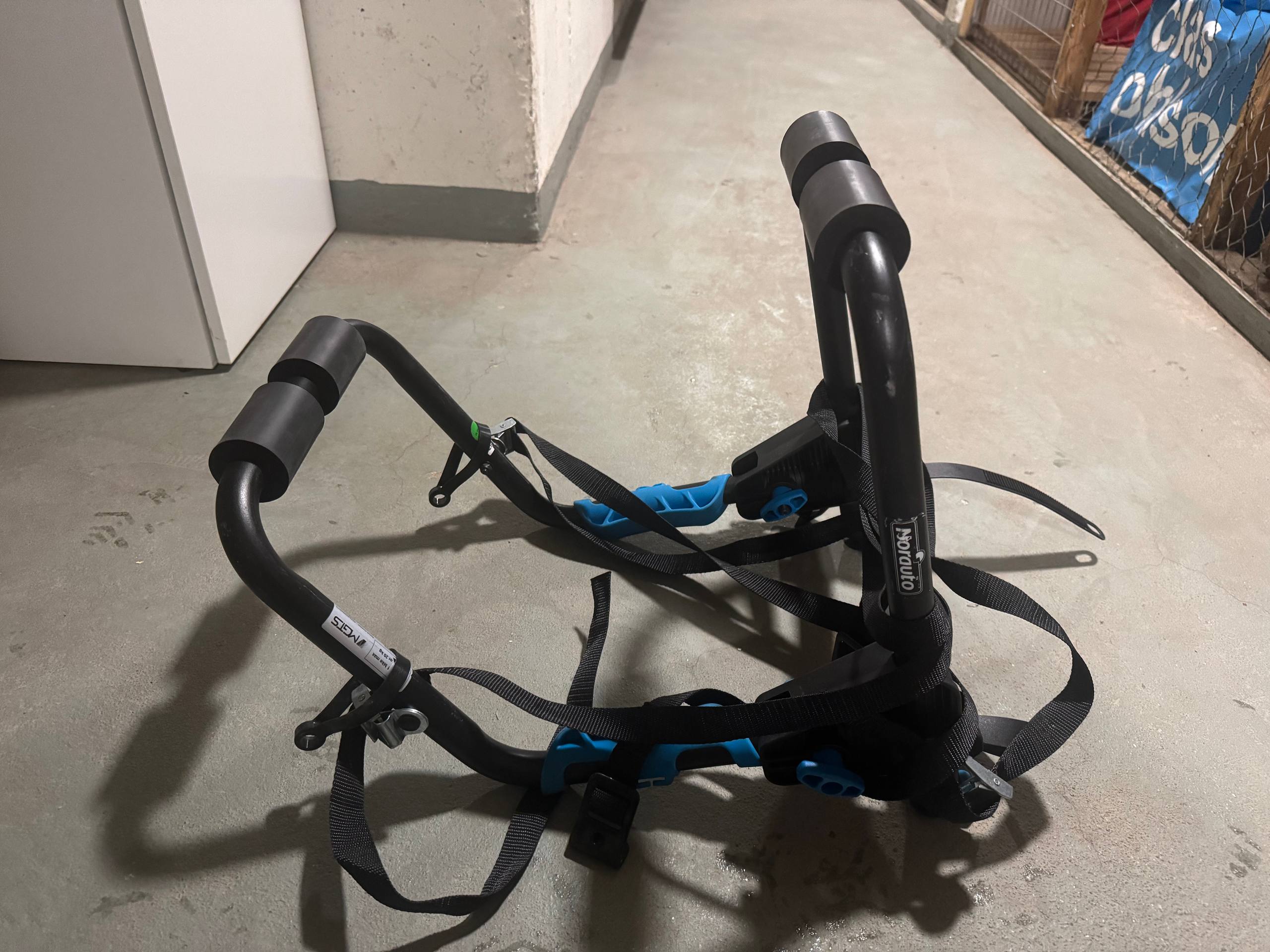 Cykelhållare norauto – 1 cykel (max 20 kg) – monteras på bagagelucka