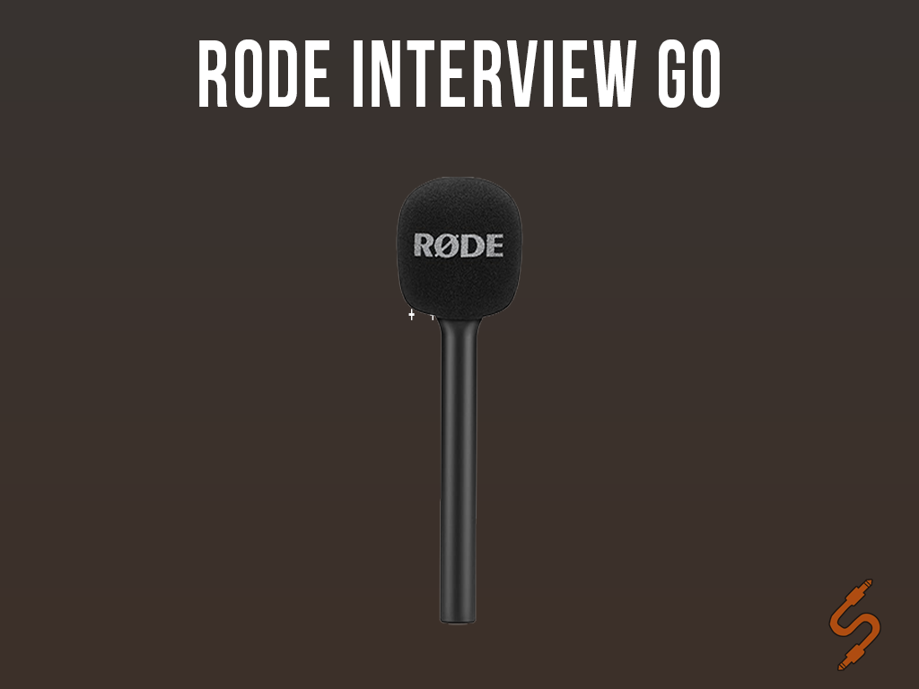 Røde interview go handheld adaptor for wireless go