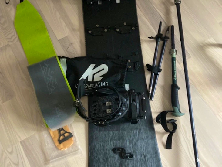 Splitboard paket